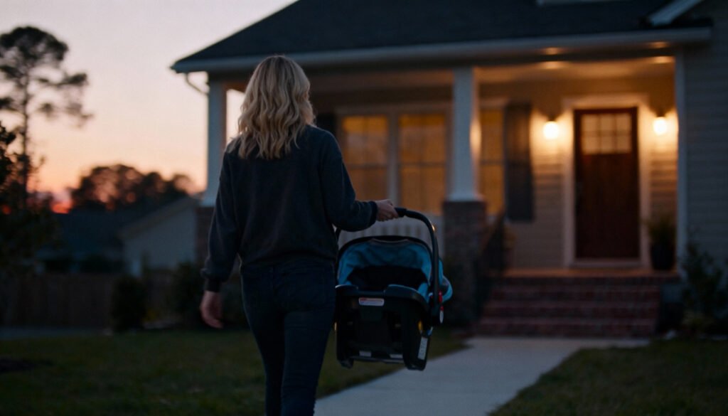 Clean Car Seat Drop-off Early Morning