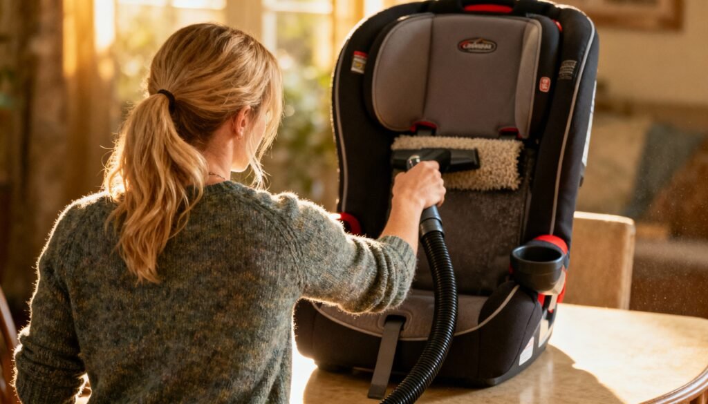 Car Seat Cleaning with Care